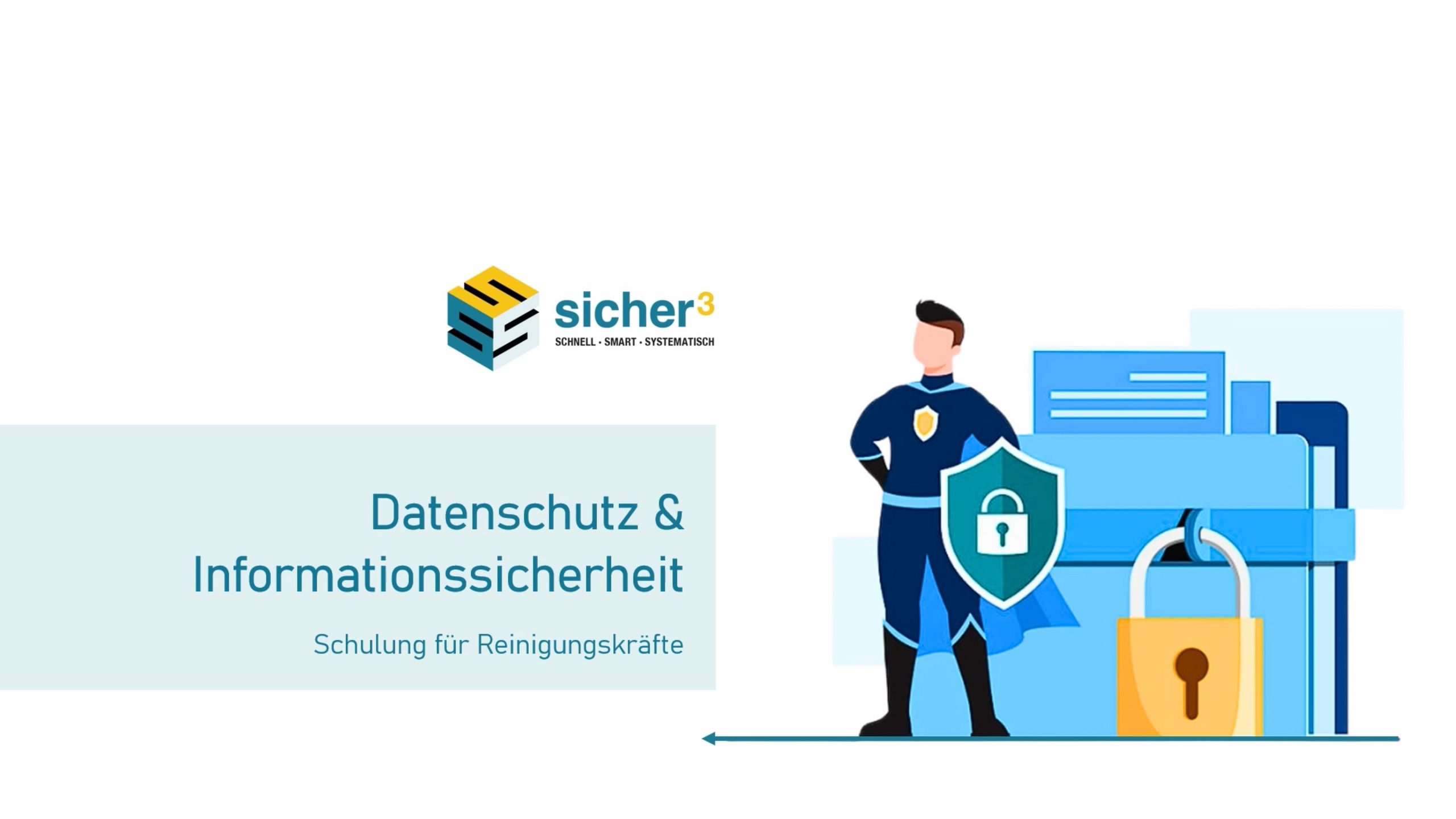 Datenschutz & Informationssicherheit – Schulung für Reinigungskräfte